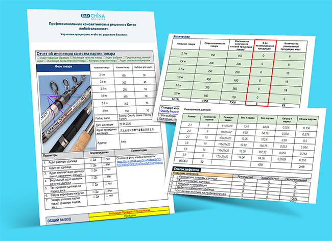 Аудит фабрик и инспекция качества товаров в Китае ᐈ Easy China Business
