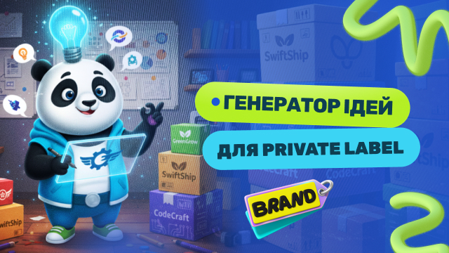 AI генератор ідей для Private Label