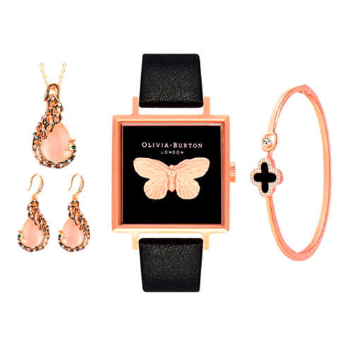 Подарочные наборы с женскими часами Olivia Burton