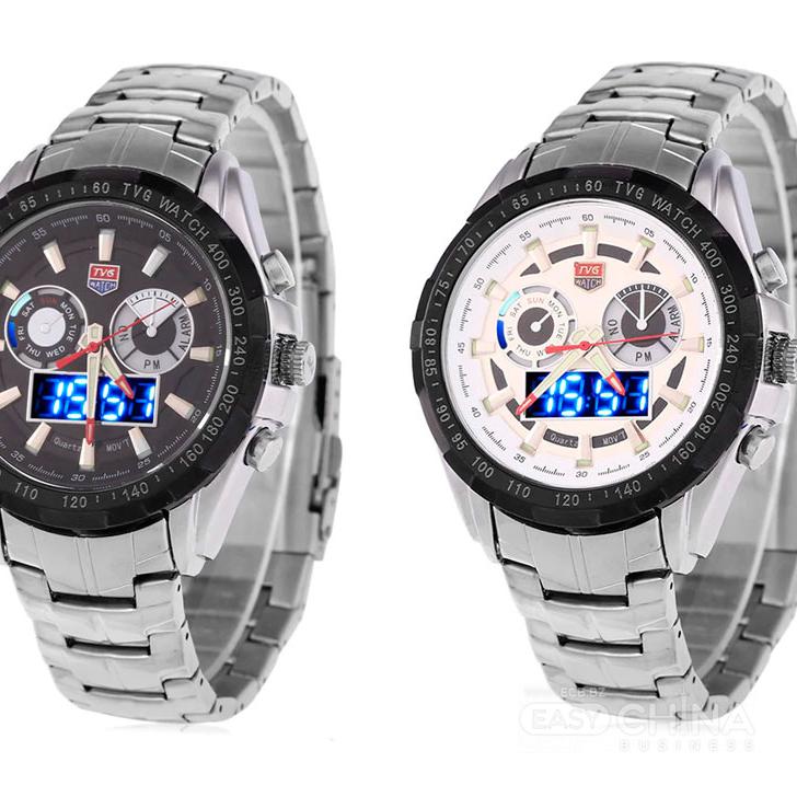Мужские часы TVG Dual Time LED Watch